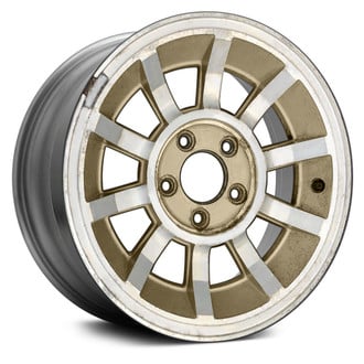 Replace® - 10-Slot Tan with Machined Face 15x7 Alloy Factory Wheel - Remanufactured