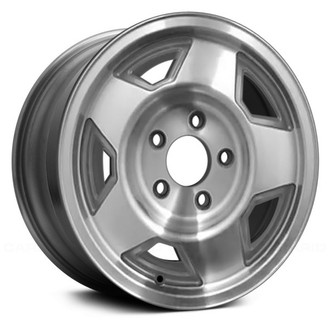 Replace® - 5-Slot Black 15x7 Alloy Factory Wheel - Remanufactured