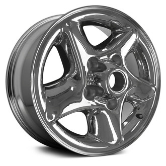 Replace® - 5 Spiral-Spoke Chrome 16x7 Alloy Factory Wheel - Remanufactured