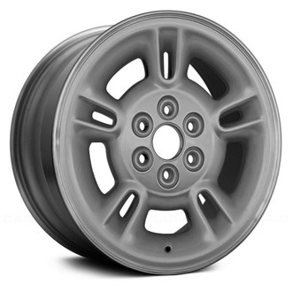 Replace® - Double 5-Spoke Silver 15x8 Alloy Factory Wheel - Remanufactured