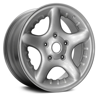 Replace® - 5-Spoke Silver 17x8 Alloy Factory Wheel - Remanufactured