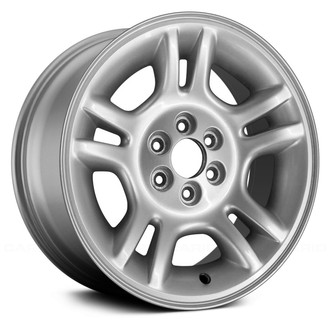 Replace® - Double 5-Spoke Silver 16x8 Alloy Factory Wheel - Remanufactured