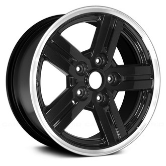 Replace® - 5-Spoke Black 18x8 Alloy Factory Wheel - Remanufactured