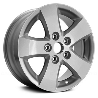 Replace® - 5-Spoke Silver with Machined Face 16x6.5 Alloy Factory Wheel - Remanufactured