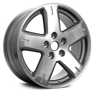 Replace® - 5-Spoke Silver with Machined Face 19x7 Alloy Factory Wheel - Remanufactured