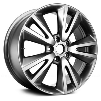 Replace® - 5 V-Spoke Bright Smoked 20x8 Alloy Factory Wheel - Remanufactured