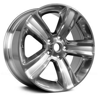 Replace® - 5-Spoke Silver with Polished Face 20x9 Alloy Factory Wheel - Remanufactured