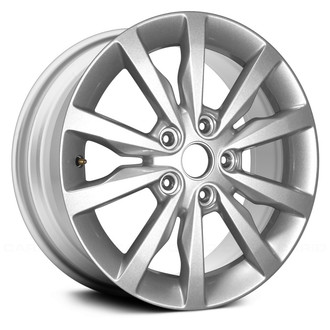 Replace® - 5 V-Spoke Silver 18x8 Alloy Factory Wheel - Remanufactured