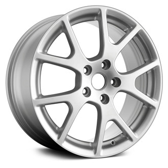 Replace® - 5 Y-Spoke Medium Silver with Black Primer 19x7 Alloy Factory Wheel - Remanufactured