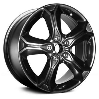 Replace® - 5-Spoke Dark Smoked Silver 19x7 Alloy Factory Wheel - Remanufactured