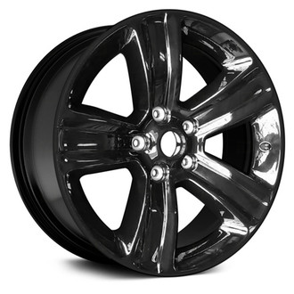 Replace® - 5-Spoke Gloss Black 20x9 Alloy Factory Wheel - Remanufactured