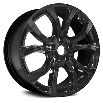 Replace® - 5 V-Spoke Black 20x8 Alloy Factory Wheel - Remanufactured