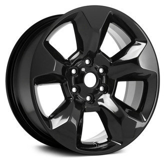 Replace® - 5-Spoke Black 20x9 Alloy Factory Wheel - Remanufactured
