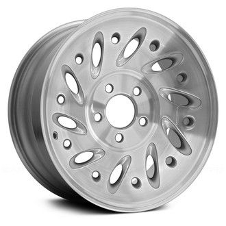 Replace® - 10-Slot Silver with Machined Face 15x7 Alloy Factory Wheel - Remanufactured