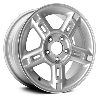 Replace® ALYFE013U20 - Double 5-Spoke Silver 16x7 Alloy Factory Wheel - Remanufactured