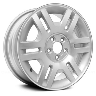 Replace® - 6 V-Spoke Silver 17x7.5 Alloy Factory Wheel - Remanufactured