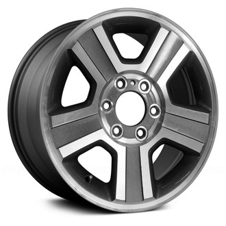 Replace® - 5-Spoke Charcoal with Machined Face 17x7.5 Alloy Factory Wheel - Remanufactured