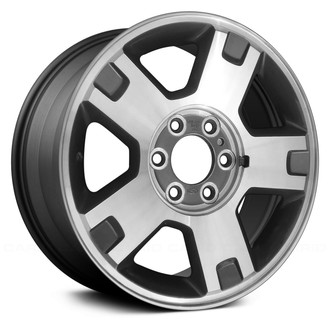 Replace® - 5-Spoke Machined with Charcoal Pockets 18x7.5 Alloy Factory Wheel - Remanufactured