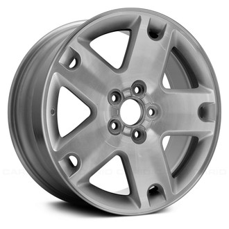 Replace® - Double 5-Spoke Silver with Machined Accents 18x7 Alloy Factory Wheel - Remanufactured