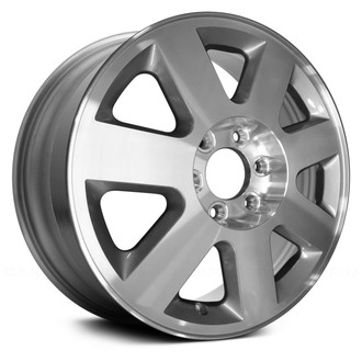 Replace® - 7 I-Spoke Silver with Machined Accents 18x7.5 Alloy Factory Wheel - Remanufactured