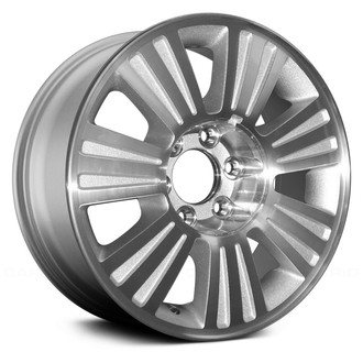 Replace® - 7 I-Spoke Machined with Silver Textured Pockets 18x8.5 Alloy Factory Wheel - Remanufactured