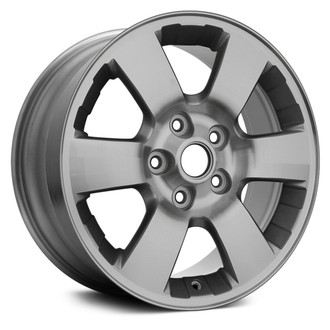 Replace® - 6-Spoke Silver with Machined Face 16x7 Alloy Factory Wheel - Remanufactured