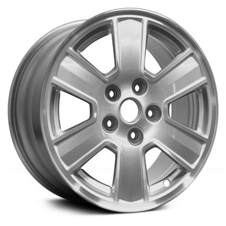 Replace® - 6 I-Spoke Silver with Machined Face 16x7 Alloy Factory Wheel - Remanufactured