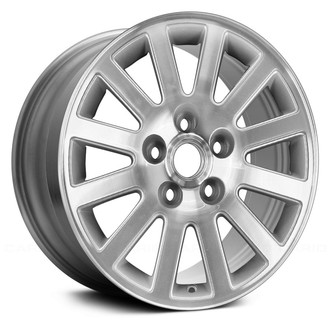 Replace® - 12 I-Spoke Silver with Machined Face 16x7 Alloy Factory Wheel - Remanufactured