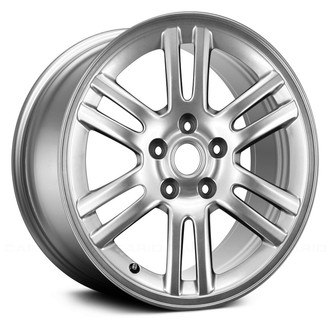 Replace® - 6 V-Spoke Silver 17x7 Alloy Factory Wheel - Remanufactured