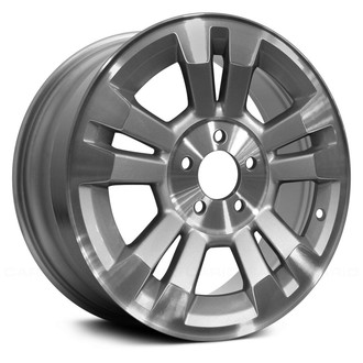 Replace® - Double 5-Spoke Silver with Machined Face 16x7 Alloy Factory Wheel - Remanufactured