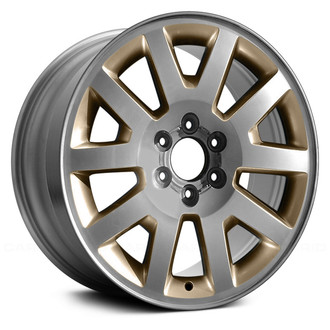 Replace® - 5 V-Spoke Tan with Machined Face 20x8.5 Alloy Factory Wheel - Remanufactured