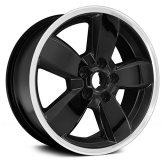 Replace® - 5-Spoke Black 17x7 Alloy Factory Wheel - Remanufactured