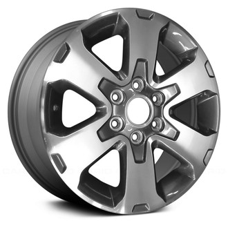 Replace® - 6 I-Spoke Gray with Machined Face 18x7.5 Alloy Factory Wheel - Remanufactured