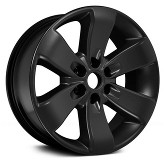 Replace® - 6 I-Spoke Flat Black 20x8.5 Alloy Factory Wheel - Remanufactured