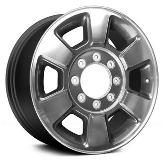 Replace® - 6-Spoke Charcoal with Machined Accents 18x8 Alloy Factory Wheel - Remanufactured