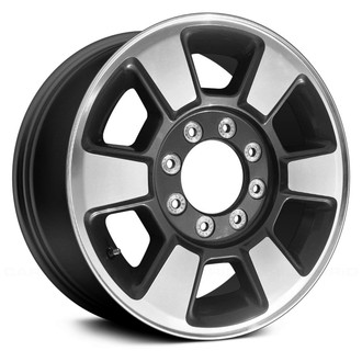 Replace® - 6-Spoke Dark Polished Charcoal 18x8 Alloy Factory Wheel - Remanufactured