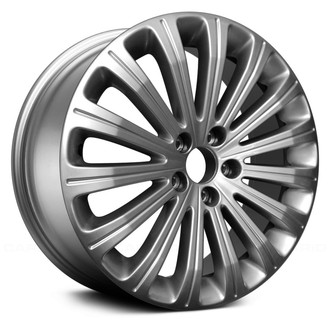 Replace® - 15 I-Spoke Smoked Silver 18x8 Alloy Factory Wheel - Remanufactured
