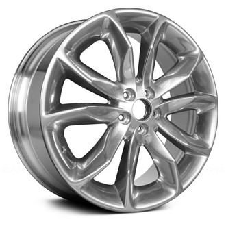 Replace® - 5 V-Spoke Polished 20x8.5 Alloy Factory Wheel - Remanufactured