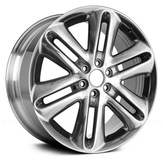 Replace® - 6 V-Spoke Polished 22x9 Alloy Factory Wheel - Remanufactured