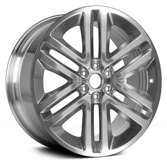 Replace® - 6 V-Spoke Polished 22x9.5 Alloy Factory Wheel - Replica