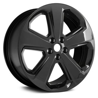 Replace® - 5-Spoke Black 18x7 Alloy Factory Wheel - Remanufactured