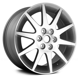 Replace® - 10-Spoke Charcoal with Machined Accents 19x7.5 Alloy Factory Wheel - Remanufactured
