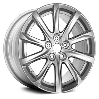 Replace® - 10 Turbine-Spoke Silver 18x8 Alloy Factory Wheel - Remanufactured