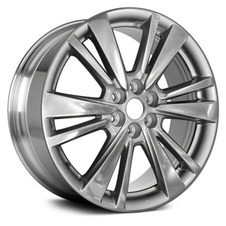 Replace® - 12-Spoke Polished Medium Charcoal 20x8 Alloy Factory Wheel - Remanufactured