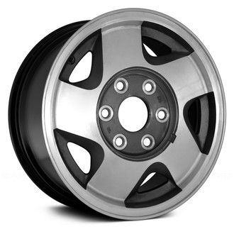 Replace® - 5 Spiral-Spoke Black 16x7 Alloy Factory Wheel - Remanufactured