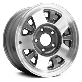 Replace® - 10-Slot Charcoal 15x7 Alloy Factory Wheel - Remanufactured