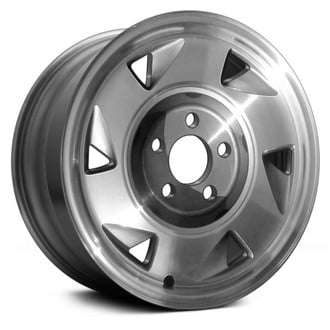 Replace® - 6-Slot Machined Silver 15x7 Alloy Factory Wheel - Remanufactured