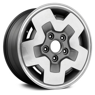 Replace® - 5-Slot Charcoal Gray 15x7 Alloy Factory Wheel - Remanufactured