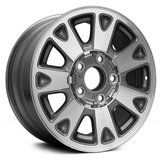 Replace® - 7 I-Spoke Charcoal Gray 15x7 Alloy Factory Wheel - Remanufactured