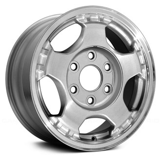 Replace® - 5-Spoke Silver with Machined Face 16x7 Alloy Factory Wheel - Remanufactured
